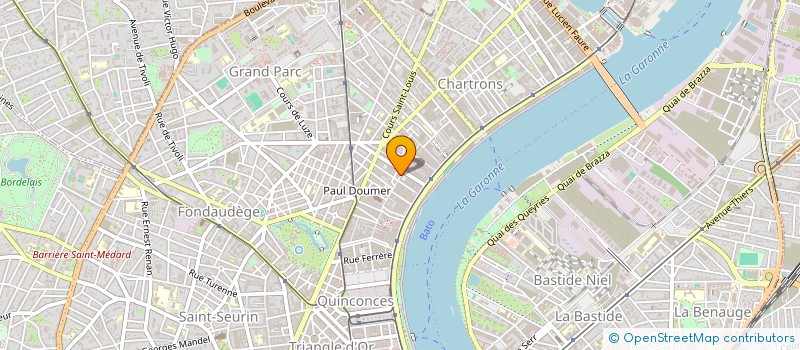 localisation de l'entreprise MADAME LIVIA DA SILVA PINHEIRO  BORDEAUX