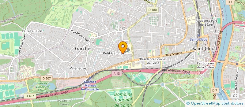 localisation de l'entreprise MADAME LIVIA DEWACHTER à GARCHES