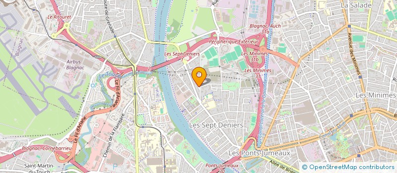 localisation de l'entreprise MADAME LIVIA GIRARD à TOULOUSE