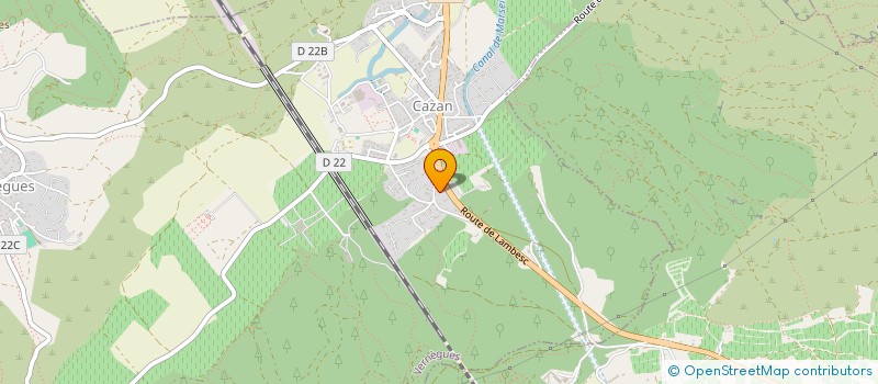 localisation de l'entreprise MADAME LIVIA GUALTIERI  VERNEGUES