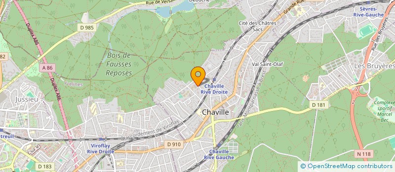 localisation de l'entreprise MADAME LIVIA HAAG à CHAVILLE