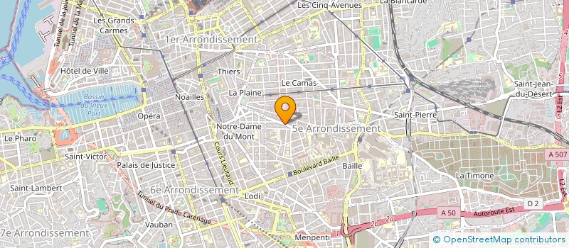 localisation de l'entreprise MADAME LIVIA KHICHANE à MARSEILLE