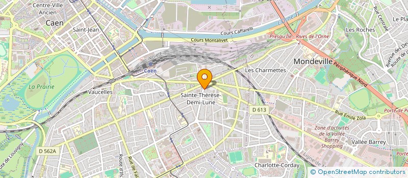 localisation de l'entreprise MADAME LIVIA LAILLIER  CAEN