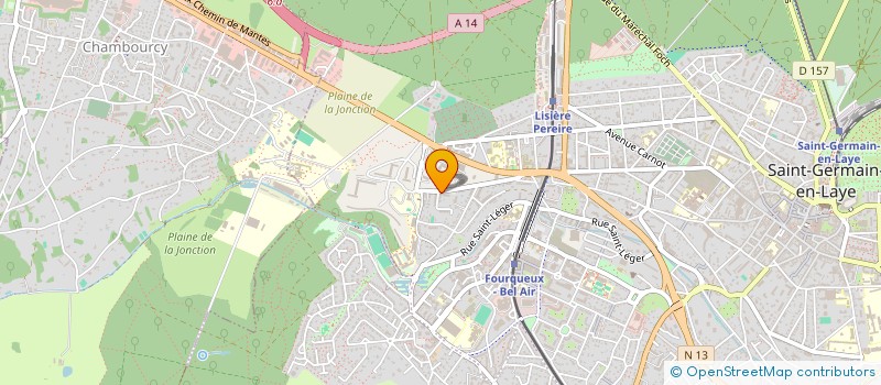 localisation de l'entreprise MADAME LIVIA LIVIA FROSSARD BARBOSA  SAINT-GERMAIN-EN-LAYE