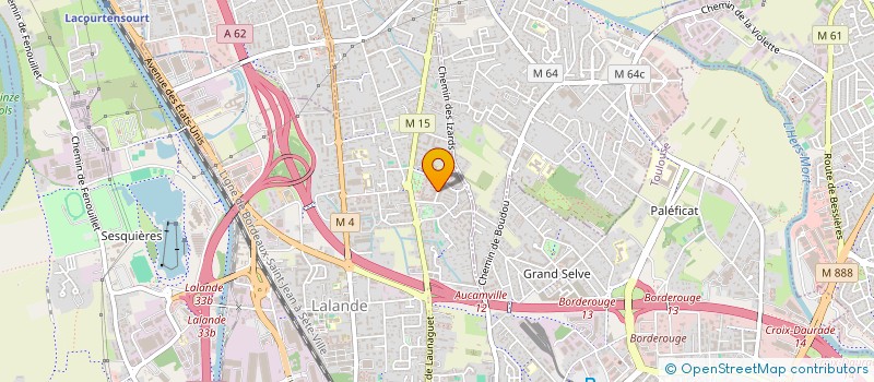 localisation de l'entreprise MADAME LIVIA LOE-MIE  TOULOUSE