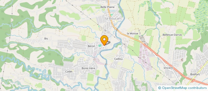 localisation de l'entreprise MADAME LIVIA LUISSINT  SAINTE-ROSE