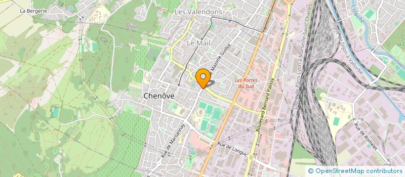 localisation de l'entreprise MADAME LIVIA MARCHAND à CHENOVE