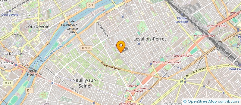 localisation de l'entreprise MADAME LIVIA RUDICH à LEVALLOIS-PERRET