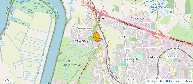 localisation de l'entreprise MADAME LIVIA SABATIER  VERGEROUX