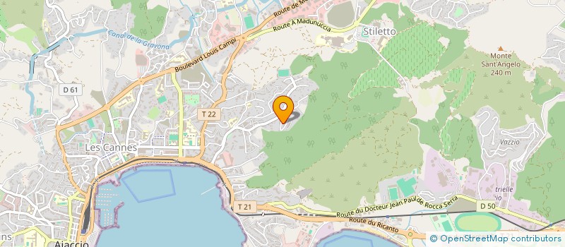 localisation de l'entreprise MADAME LIVIA SUSINI à AJACCIO
