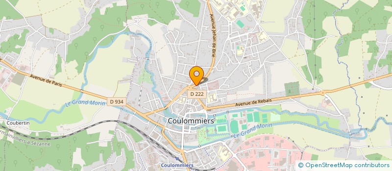 localisation de l'entreprise MADAME LIVIA ZMED  COULOMMIERS
