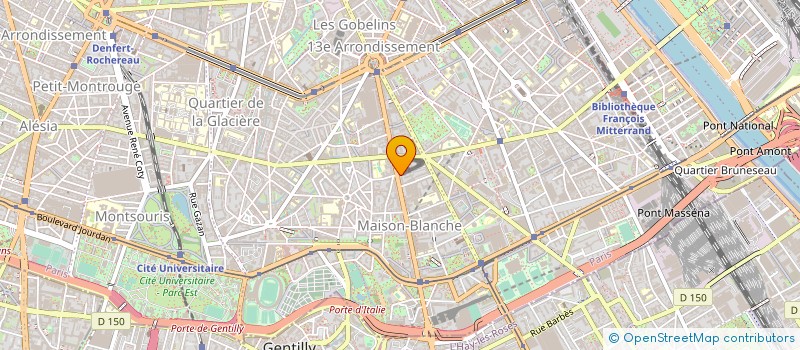 localisation de l'entreprise MADAME LIWEN SHI  PARIS 13