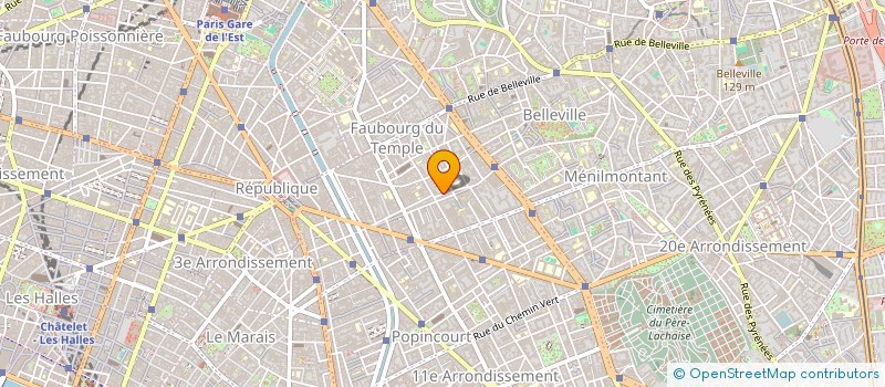 localisation de l'entreprise MADAME LIWEN ZHANG  PARIS