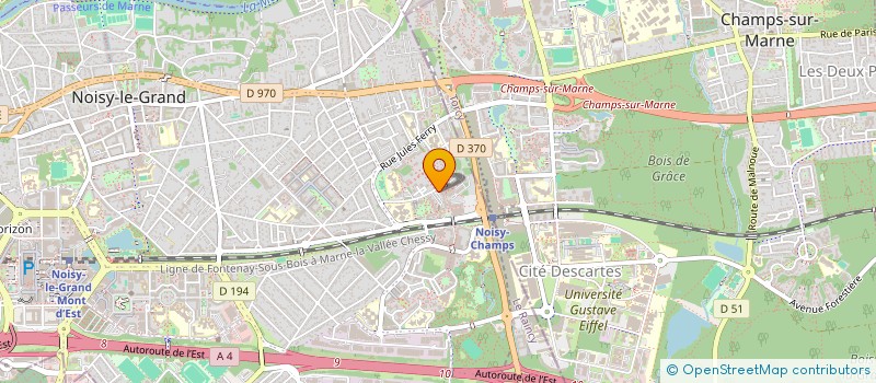 localisation de l'entreprise MADAME LIYA SHU  NOISY-LE-GRAND