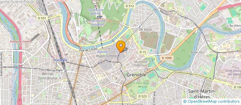 localisation de l'entreprise MADAME LIZ ENCISO BENITES à GRENOBLE