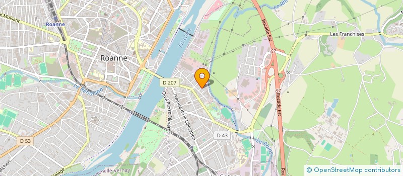 localisation de l'entreprise MADAME LIZ FAURIE  LE COTEAU