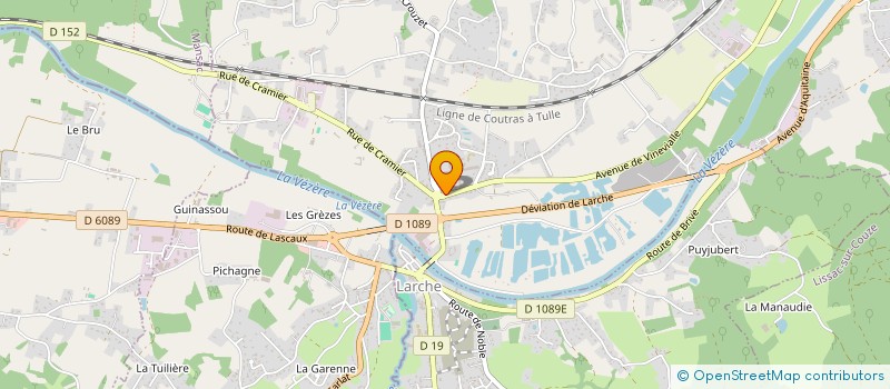 localisation de l'entreprise MADAME LIZ N'GAHA NGUEGUIM  SAINT-PANTALEON-DE-LARCHE