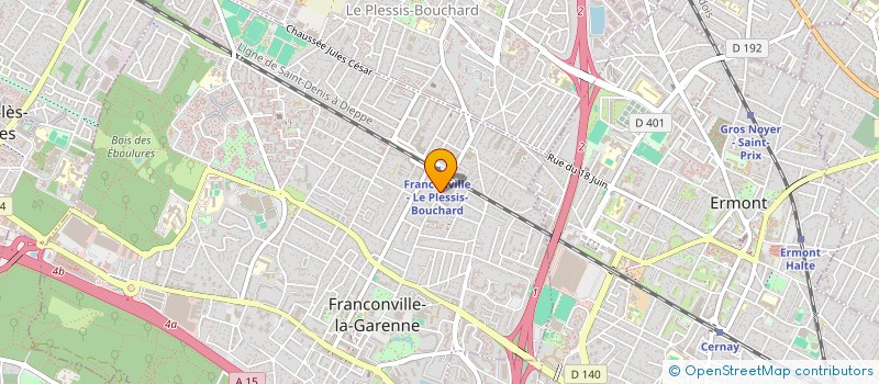 localisation de l'entreprise MADAME LIZ PALMER à FRANCONVILLE