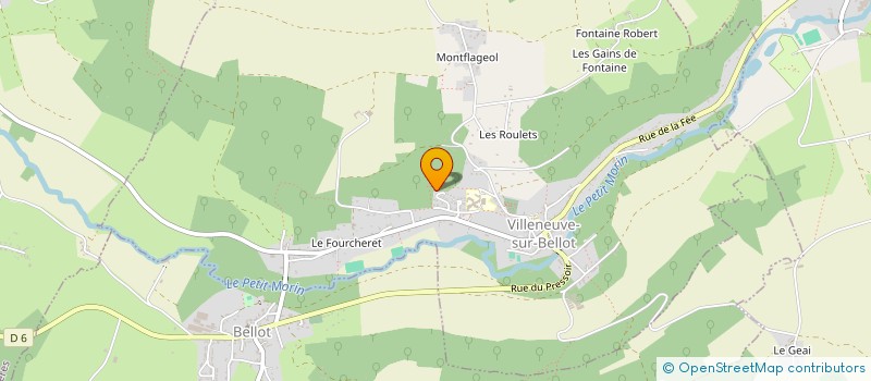 localisation de l'entreprise MADAME LIZ VAN AKEN  VILLENEUVE-SUR-BELLOT