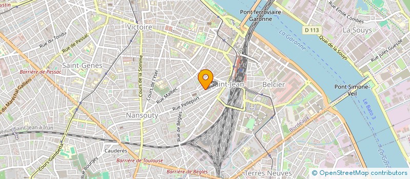 localisation de l'entreprise MADAME LIZA BENHAMMAM  BORDEAUX