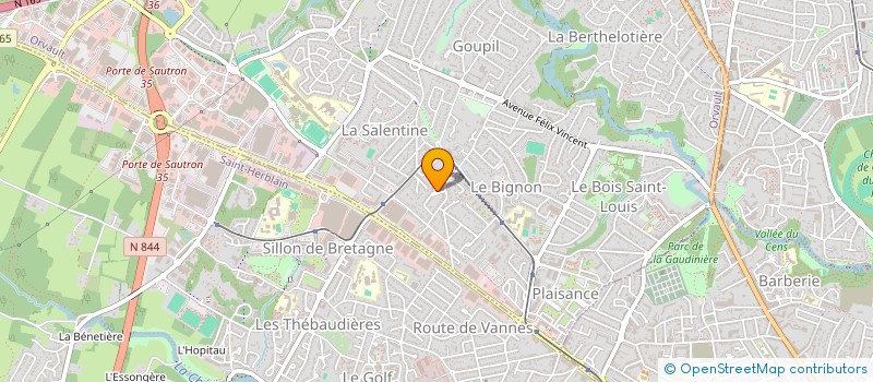 localisation de l'entreprise MADAME LIZA CARPI à ORVAULT