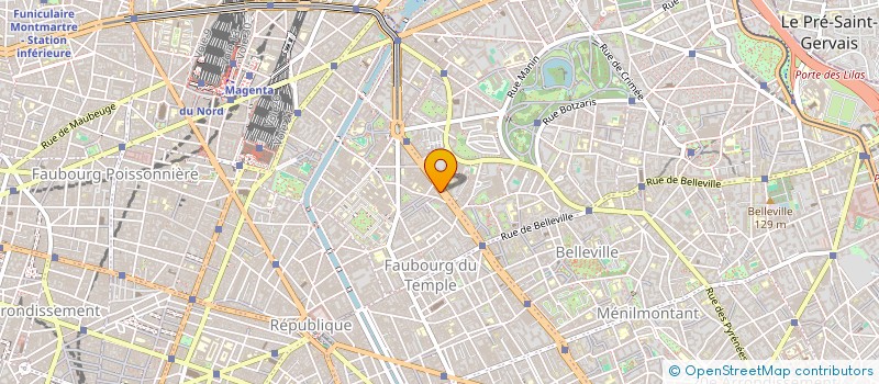 localisation de l'entreprise MADAME LIZA CARREY  PARIS