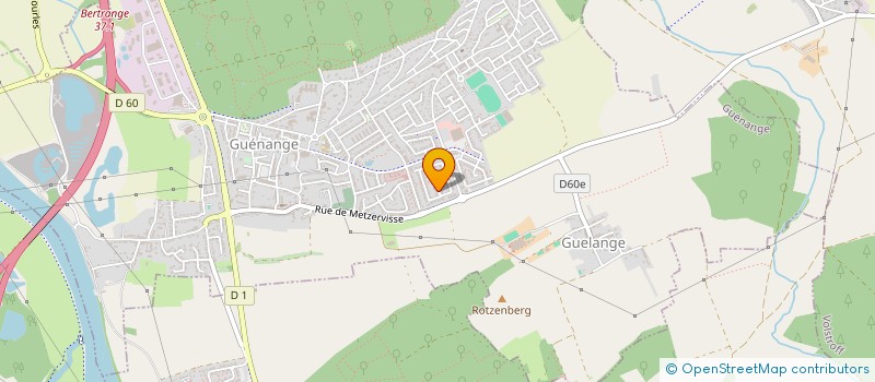 localisation de l'entreprise MADAME LIZA CASSOWITZ  GUENANGE