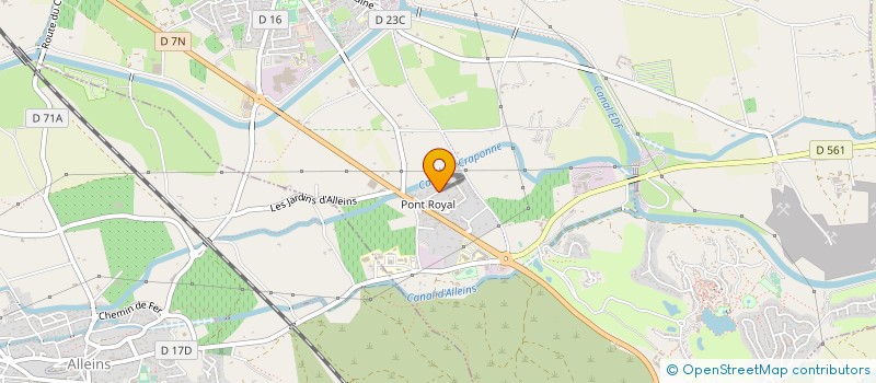 localisation de l'entreprise MADAME LIZA FERNANDEZ  MALLEMORT