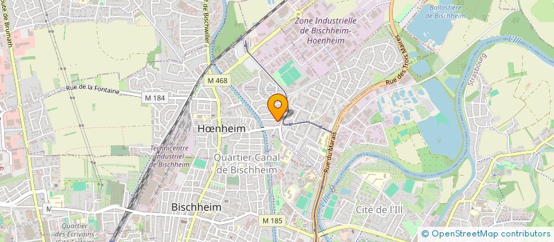 localisation de l'entreprise MADAME LIZA KRAEMER  HNHEIM