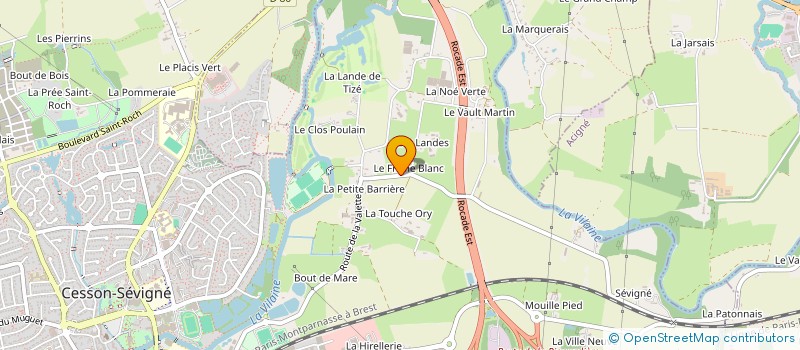 localisation de l'entreprise MADAME LIZA LE GUEN  CESSON-SEVIGNE