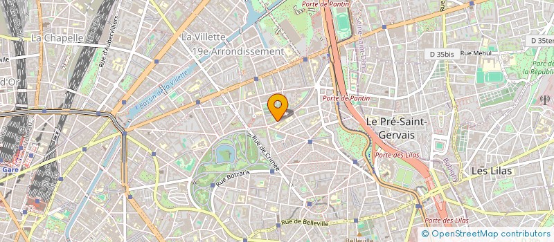 localisation de l'entreprise MADAME LIZA-MARIE PERONNE  PARIS