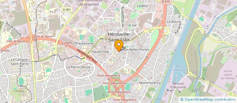 localisation de l'entreprise MADAME LIZA MOLLA  HEROUVILLE-SAINT-CLAIR
