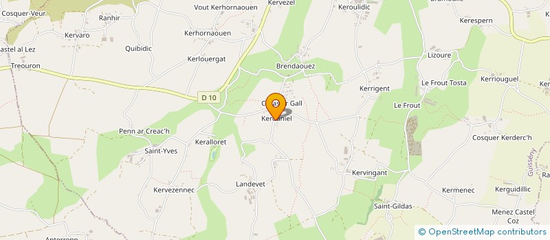 localisation de l'entreprise MADAME LIZA PRIESTLEY  GUISSENY