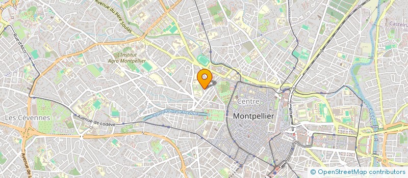 localisation de l'entreprise MADAME LIZA RIVES  MONTPELLIER