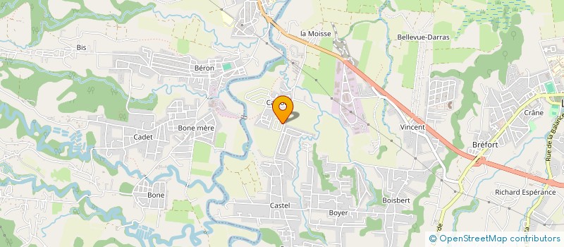 localisation de l'entreprise MADAME LIZANN MOHAMMED  LACENAS