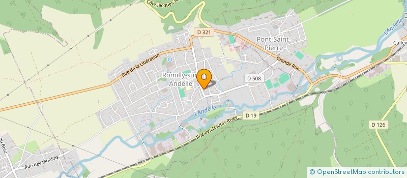 localisation de l'entreprise MADAME LIZANNE LUBRANO DI FIGOLO  ROMILLY-SUR-ANDELLE