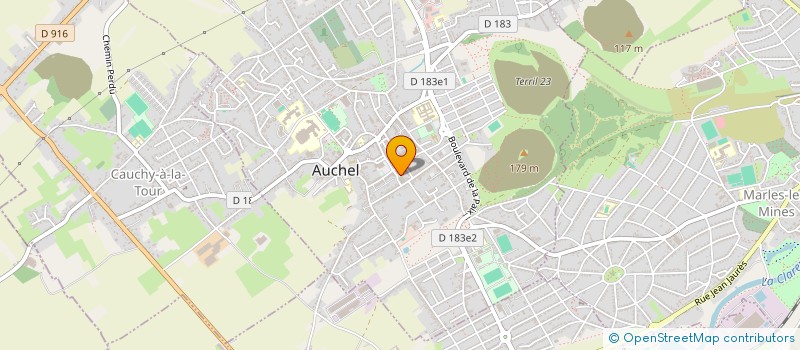 localisation de l'entreprise MADAME LIZE DAUTREMEPUIS  AUCHEL