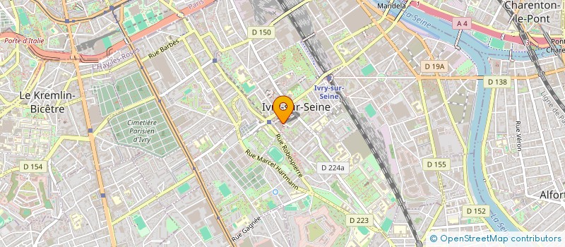 localisation de l'entreprise MADAME LIZE YODI à IVRY-SUR-SEINE