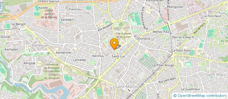 localisation de l'entreprise MADAME LIZENN L'HARIDON à BREST