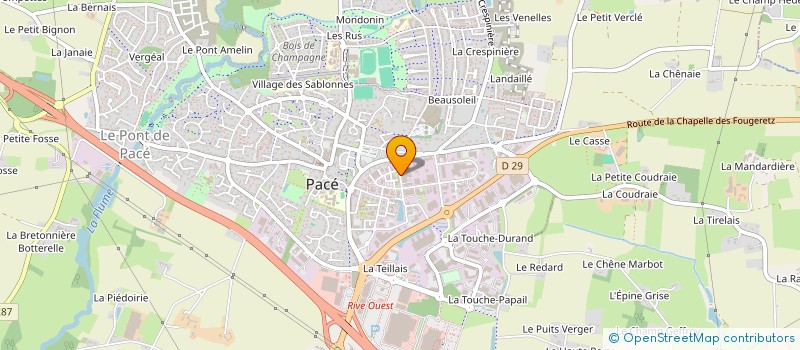 localisation de l'entreprise MADAME LIZETH POLANIA OSORIO  PACE