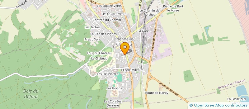 localisation de l'entreprise MADAME LIZZIE GLOVER  BRIENNE-LE-CHATEAU