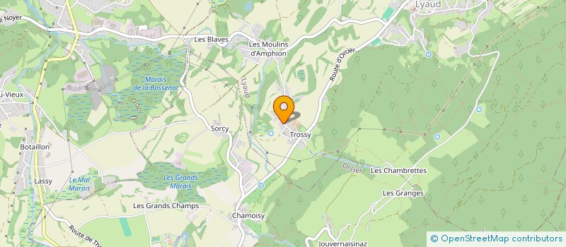 localisation de l'entreprise MADAME LJILJANA OBRADOVIC  LYAUD