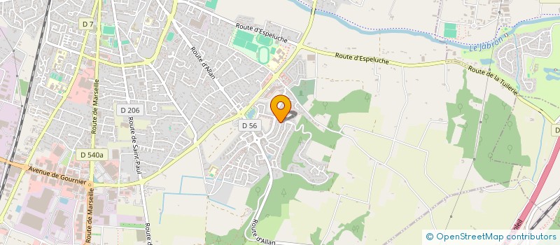 localisation de l'entreprise MADAME LJUBINKA TEODOROVIC  MONTELIMAR