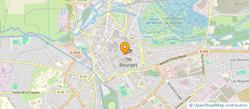 localisation de l'entreprise MADAME LLIZA TOUATT à BOURGES