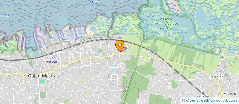 localisation de l'entreprise MADAME LLONA CALISTO  GUJAN-MESTRAS