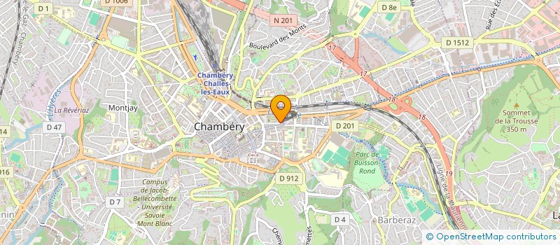 localisation de l'entreprise MADAME LLONA MORENO  CHAMBERY