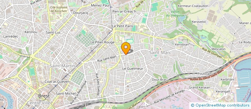 localisation de l'entreprise MADAME LOAN BRIENT à BREST