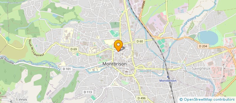 localisation de l'entreprise MADAME LOAN FAURE  MONTBRISON