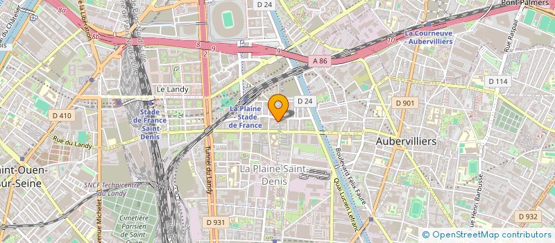 localisation de l'entreprise MADAME LOAN GRAC à SAINT-DENIS