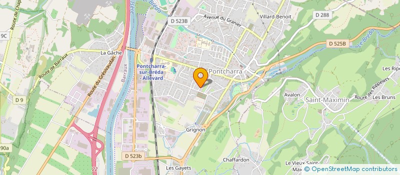 localisation de l'entreprise MADAME LOAN LAMBERSEND  PONTCHARRA